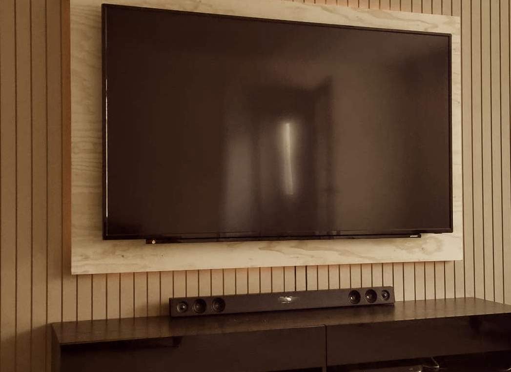 Tv and home discount theater wall unit